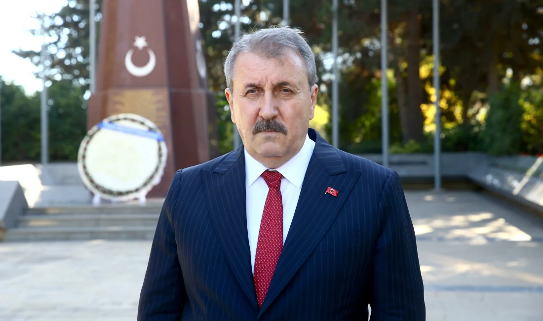 BBP Genel Başkanı Mustafa Destici, Azerbaycan ziyaretinde Karabağ Zaferi’ni kutladı,