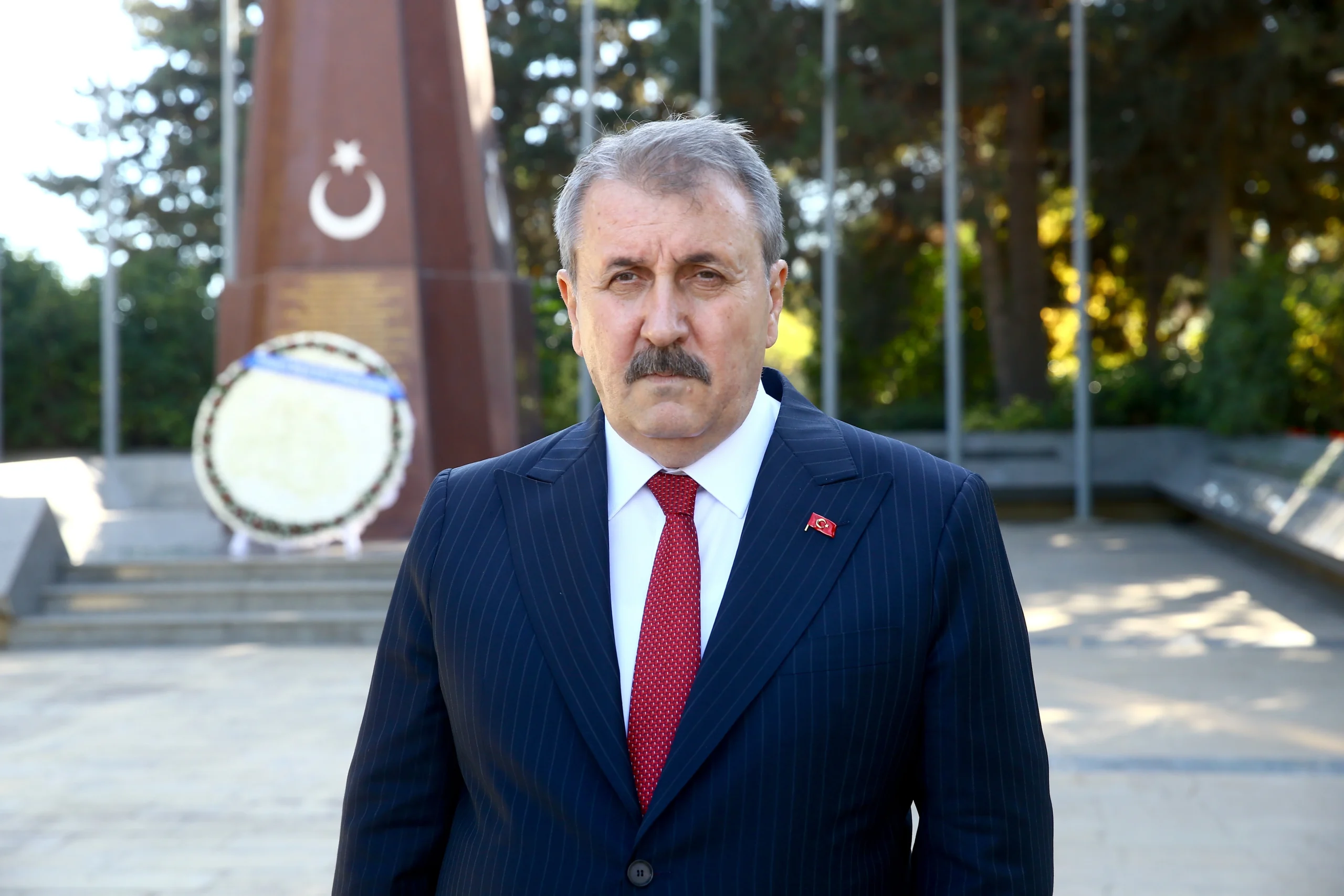 BBP Genel Başkanı Mustafa Destici, Azerbaycan ziyaretinde Karabağ Zaferi’ni kutladı,