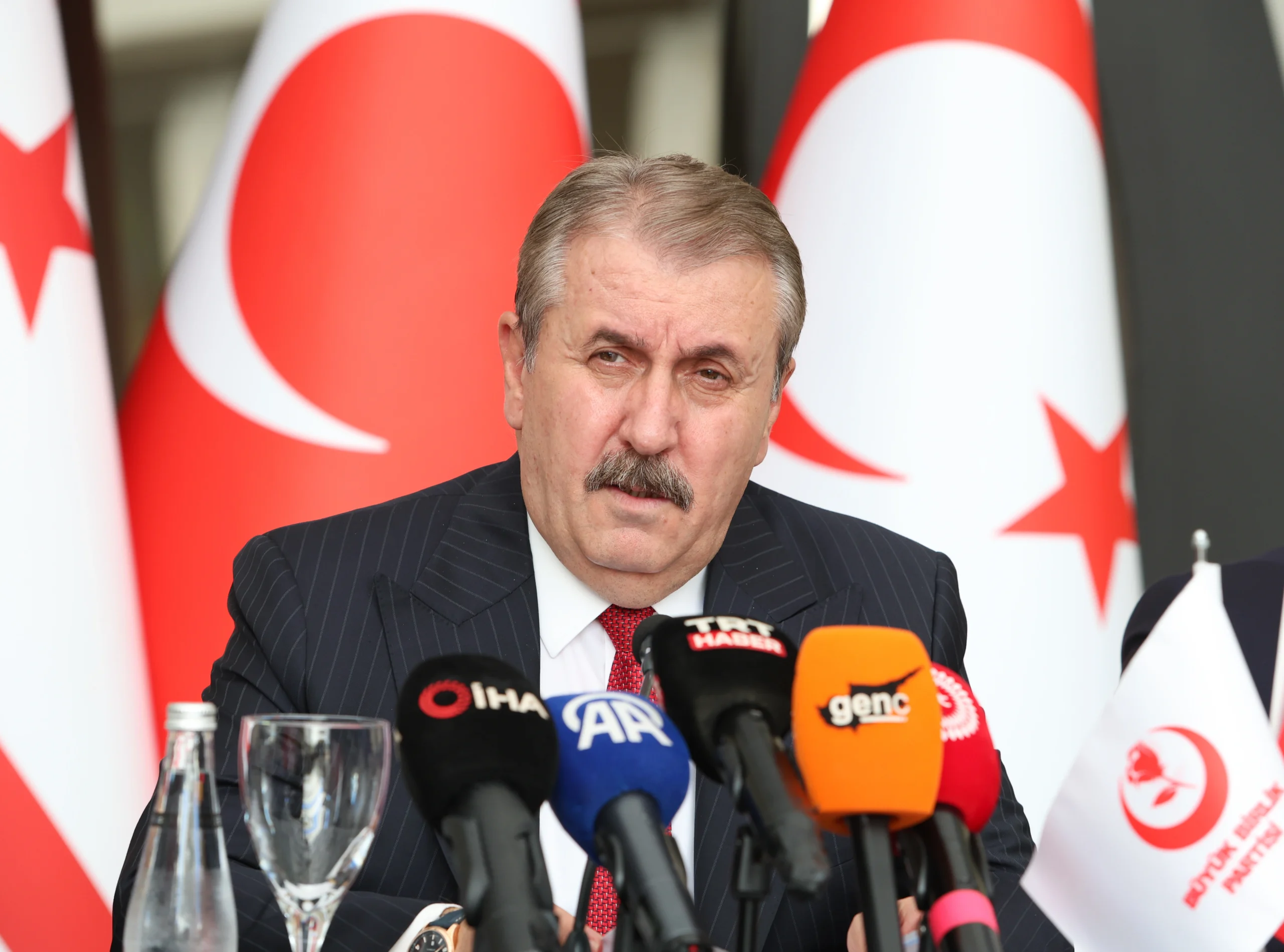 BBP Lideri Mustafa Destici, İsrail’in Gazze’deki askeri operasyonlarının nihai amacının