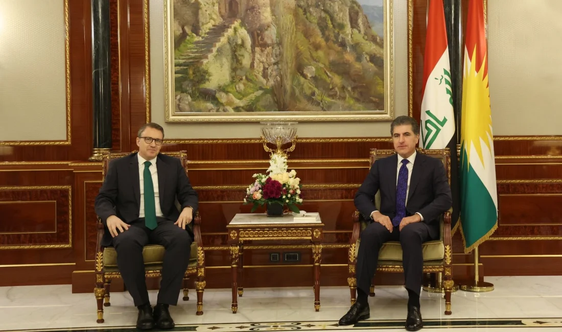 Türkiye'nin Bağdat Büyükelçisi İnan, IKBY Başkanı ve Başbakanı ile Erbil'de