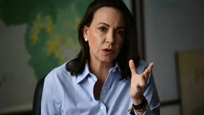 Venezuelalı siyasetçi Maria Corina Machado, ülkedeki demokratik haklar için verdiği