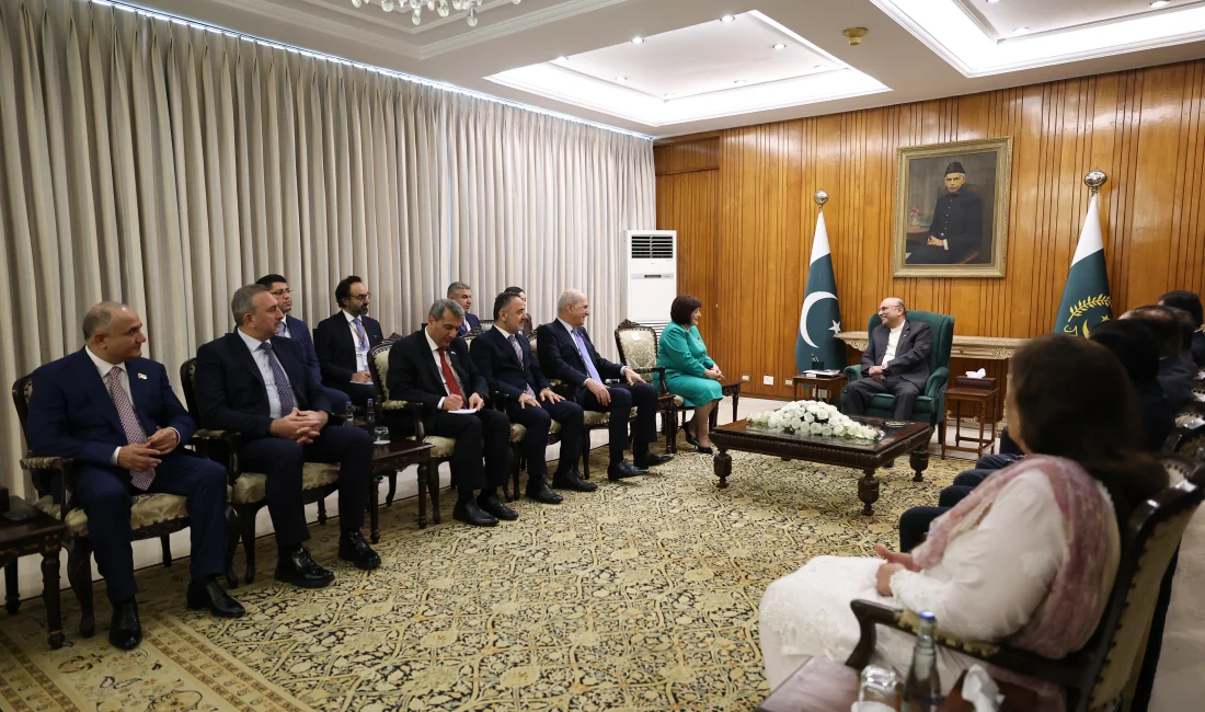 TBMM Başkanı Kurtulmuş, İslamabad’da Pakistan Cumhurbaşkanı Zerdari ile görüştü. Görüşmede