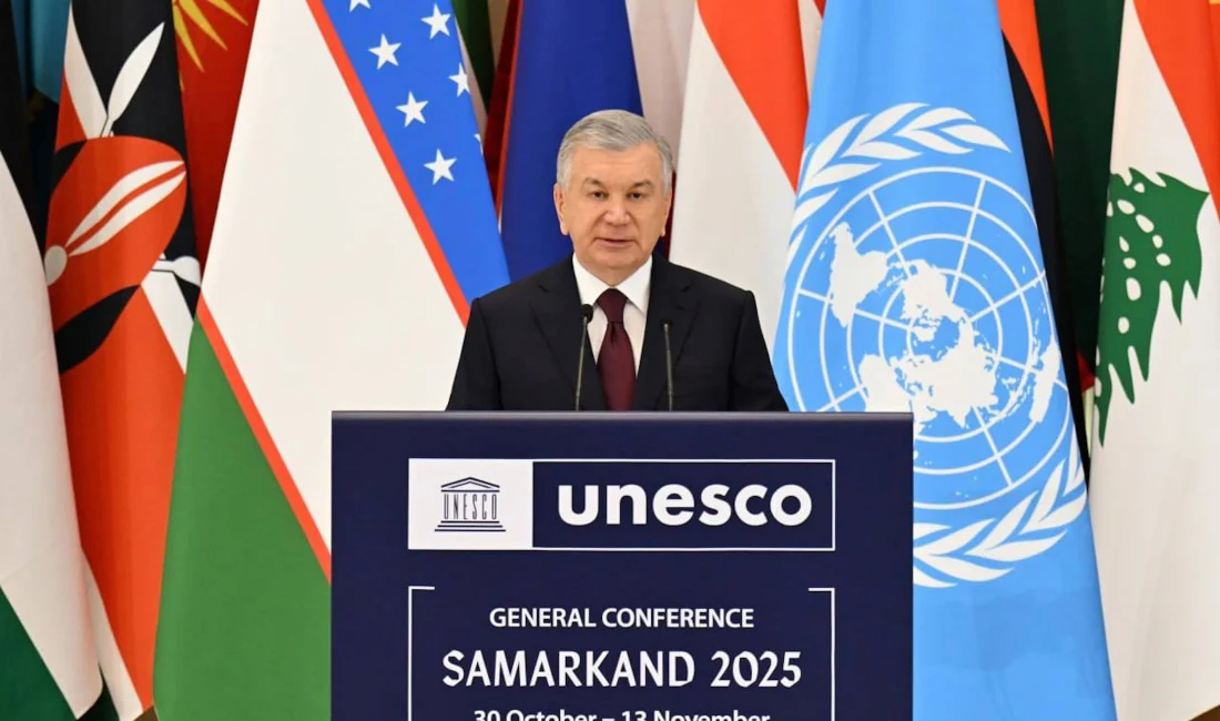 UNESCO 43. Genel Konferansı Semerkant’ta Başladı UNESCO 43. Genel Konferansı, Özbekistan’ın tarihi Semerkant kentinde dünya liderleri