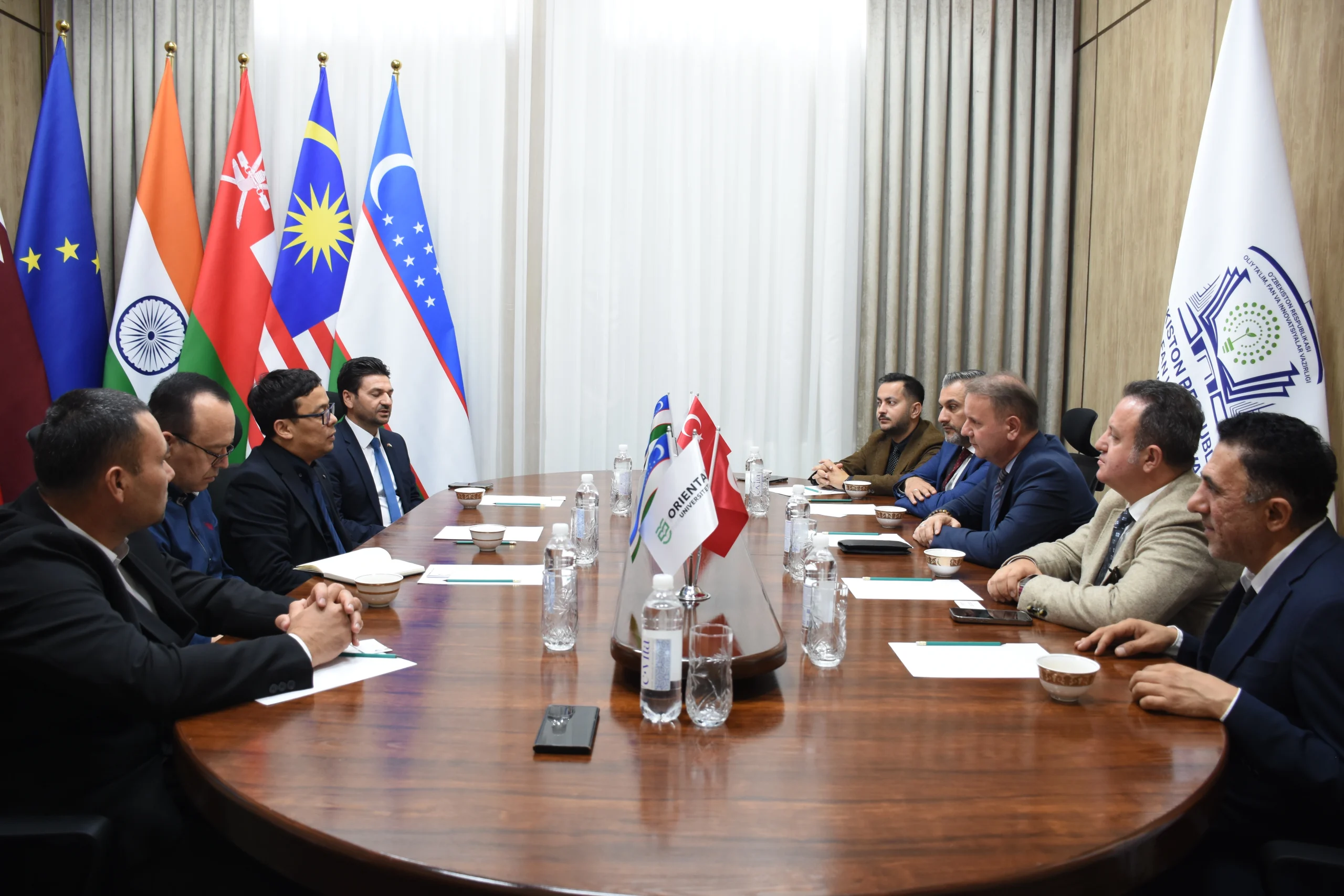 Ordu Üniversitesi heyeti, Özbekistan’da gerçekleştirdiği temaslarda çeşitli üniversitelerle akademik işbirliği