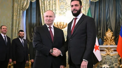 Rusya Devlet Başkanı Putin ve Suriye Cumhurbaşkanı Şara, Moskova’daki görüşmelerinde