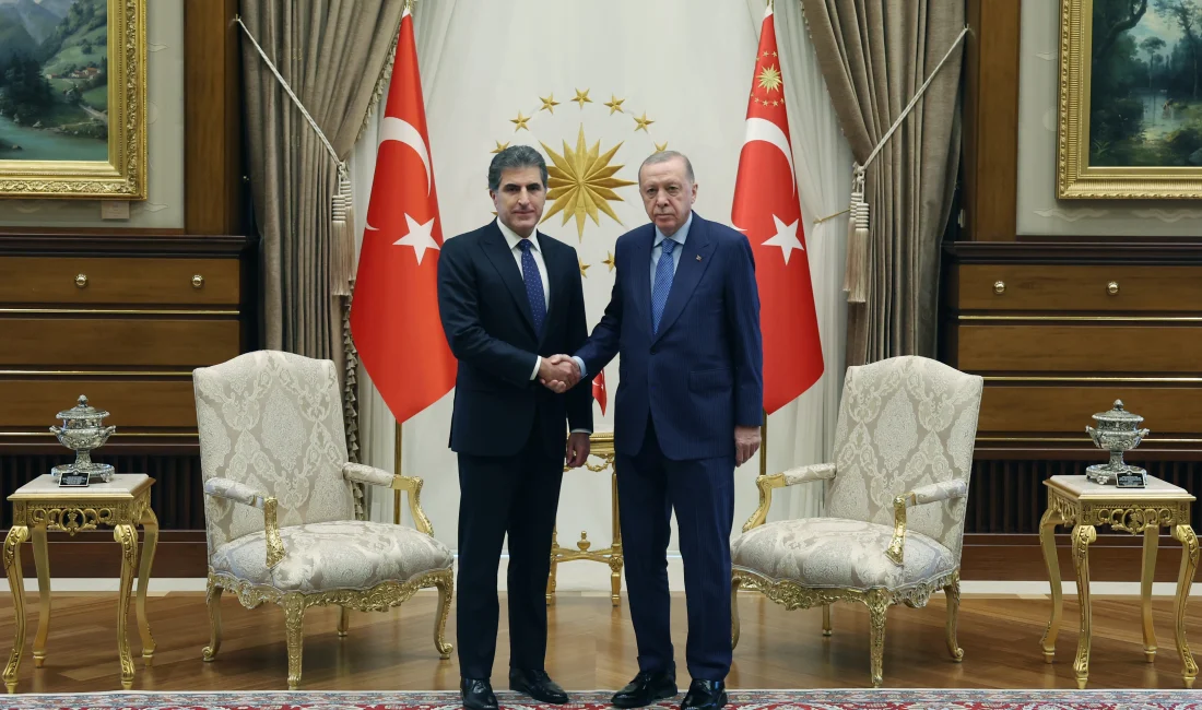 Cumhurbaşkanı Erdoğan, IKBY Başkanı Barzani’yi Ankara’da Ağırladı Cumhurbaşkanı Erdoğan, Irak Kürt Bölgesel Yönetimi Başkanı Barzani ile Ankara’da