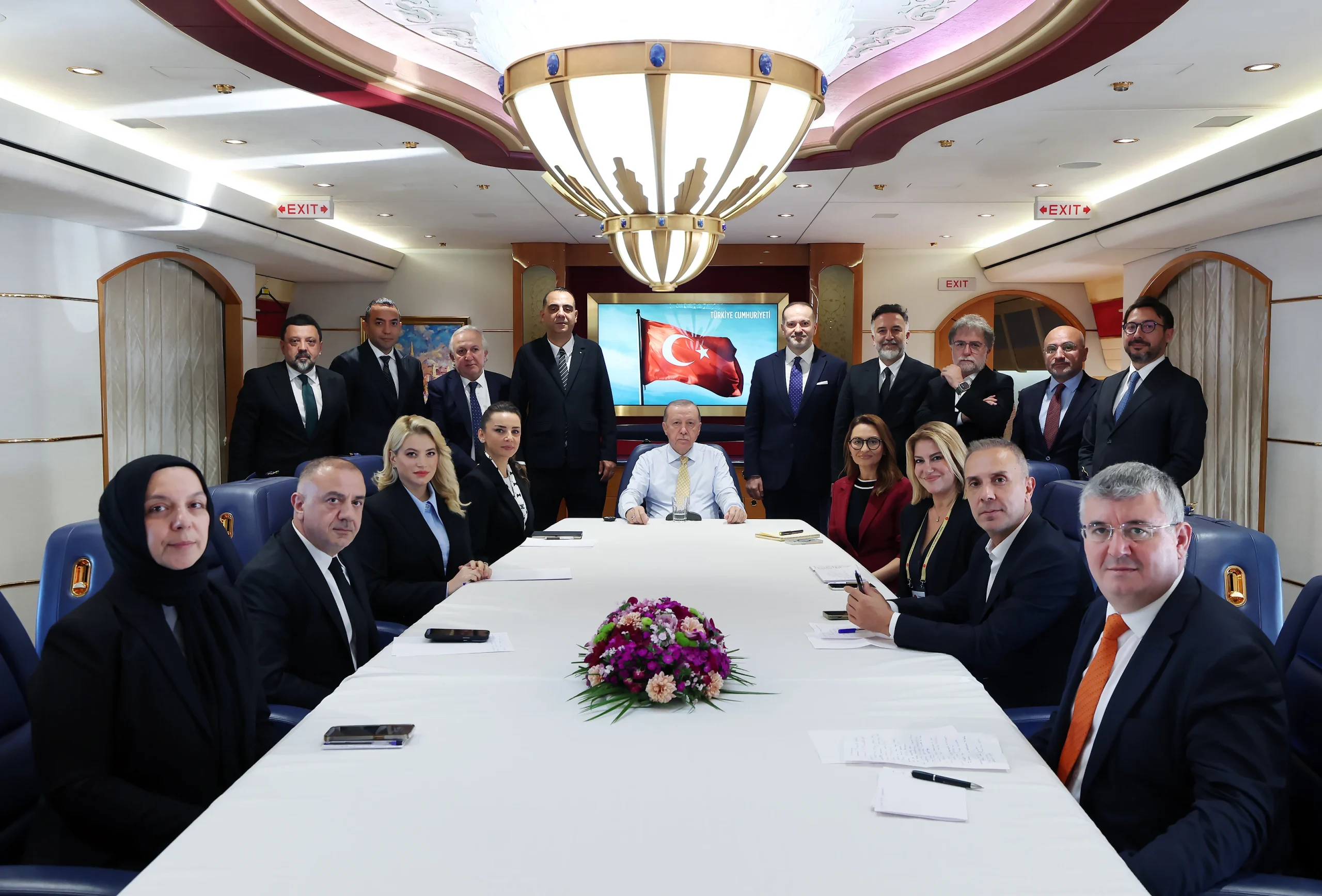 Cumhurbaşkanı Erdoğan, Kuveyt, Katar ve Umman ziyaretleri dönüşünde Gazze, Eurofighter,