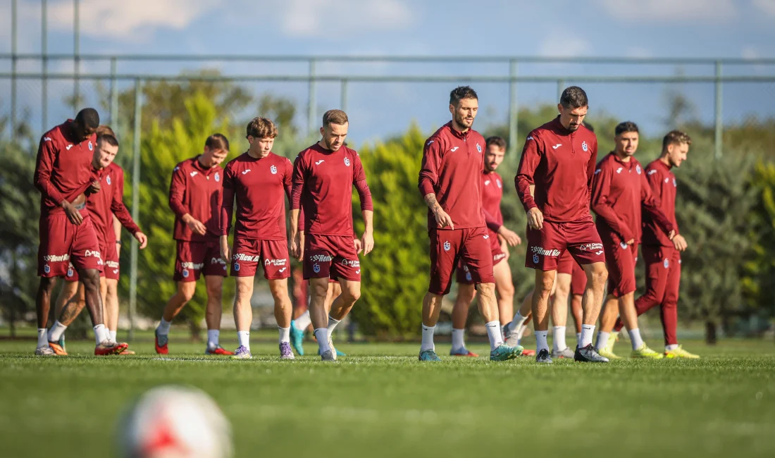 Bordo-mavililer, Süper Lig’in 9. haftasında oynayacakları Rizespor maçı öncesinde taktik