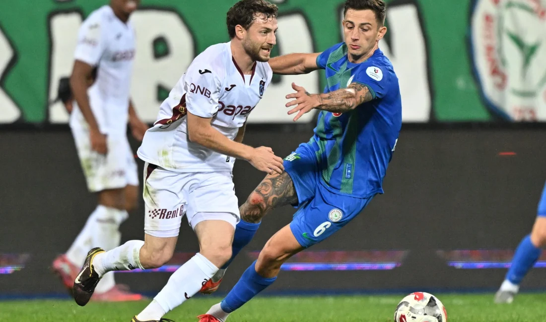 Trendyol Süper Lig’in 9. haftasında Trabzonspor, Karadeniz derbisinde Çaykur Rizespor’u