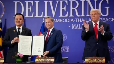 Tayland ve Kamboçya, ASEAN Zirvesi kapsamında Kuala Lumpur'da düzenlenen törenle