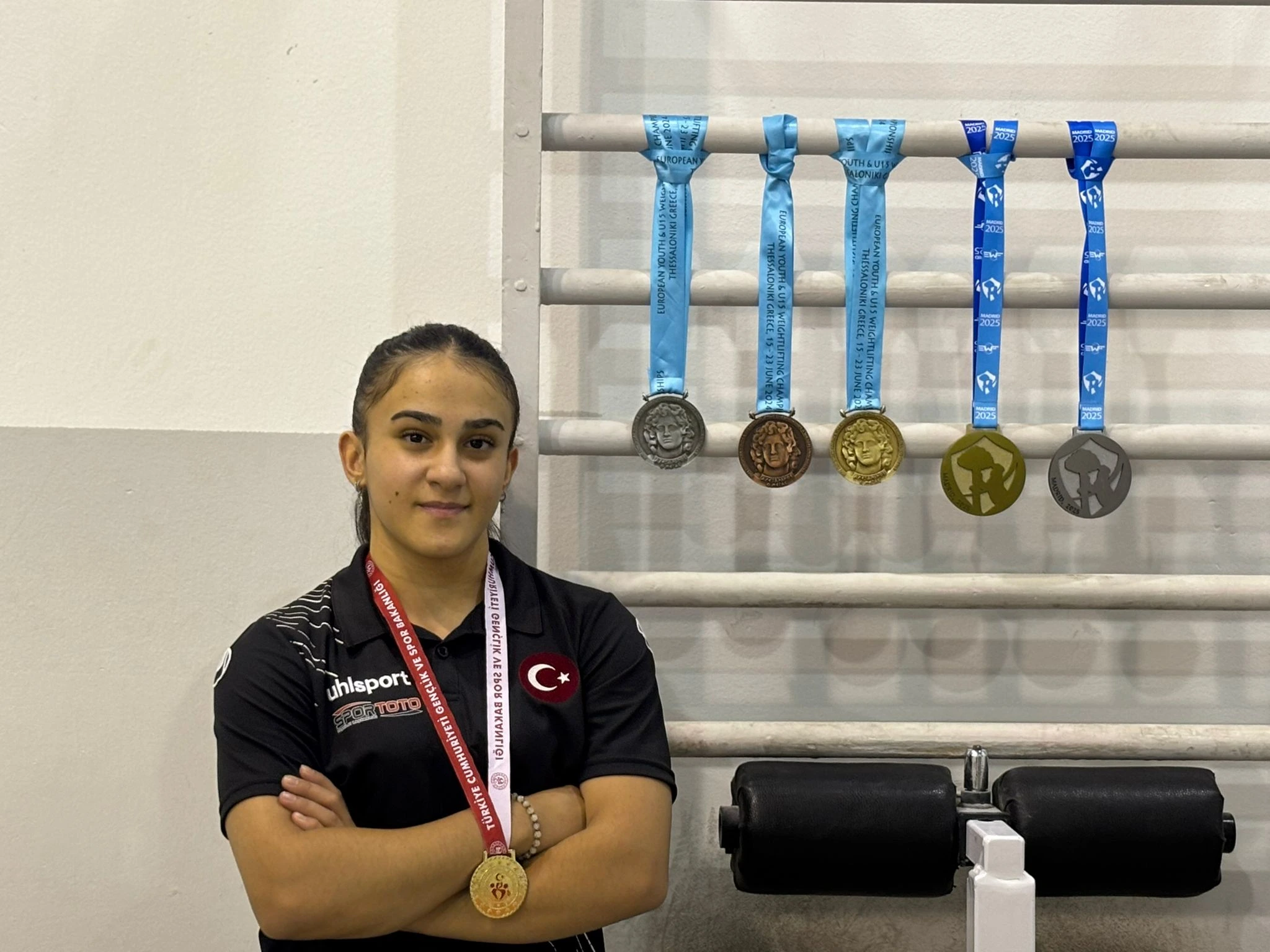 Avrupa şampiyonluklarıyla dikkat çeken milli halterci Türkan Beşikçi, Çin'deki 2026