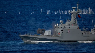 Karadeniz, Ege ve Doğu Akdeniz’de düzenlenen Denizkurdu-I/2025 Tatbikatı, TCG Anadolu’dan