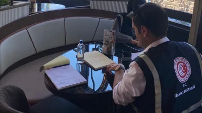 Ticaret Bakanlığı, fahiş fiyatla su satan işletmeleri denetledi. Menü uyumsuzluğu