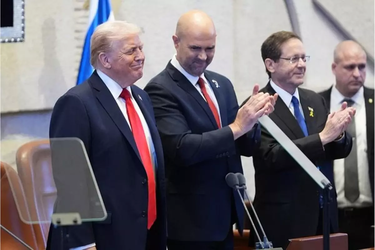 ABD Başkanı Donald Trump, İsrail Meclisi’nde yaptığı tarihi konuşmada Gazze