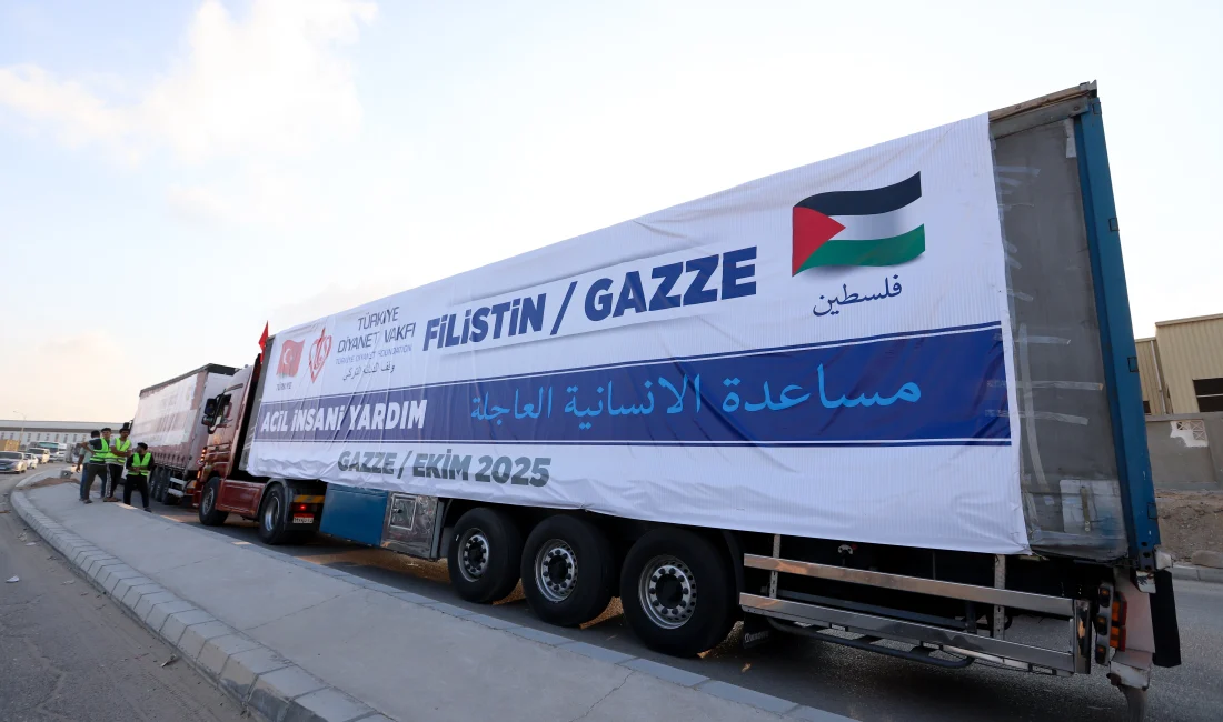 TDV, Gazze’deki ihtiyaç sahiplerine ulaştırılmak üzere gıda ve temizlik ürünleri