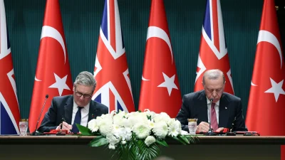 Cumhurbaşkanı Erdoğan ve İngiltere Başbakanı Starmer, Eurofighter Typhoon savaş uçakları