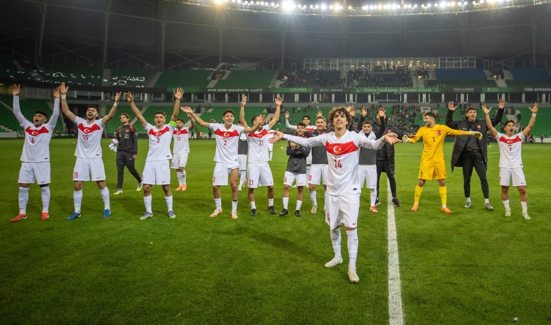 UEFA U21 Avrupa Şampiyonası Elemeleri'nde Ümit Milli Takım, Sakarya'da oynanan