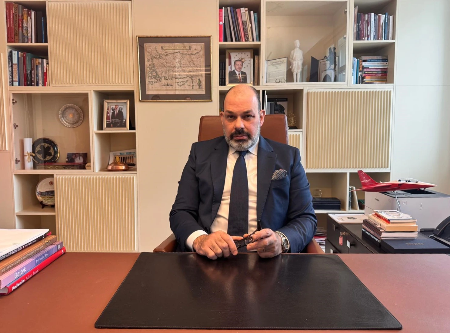 Türkiye'nin Varşova Büyükelçisi Rauf Alp Denktaş, Polonya ile ilişkilerin savunma,