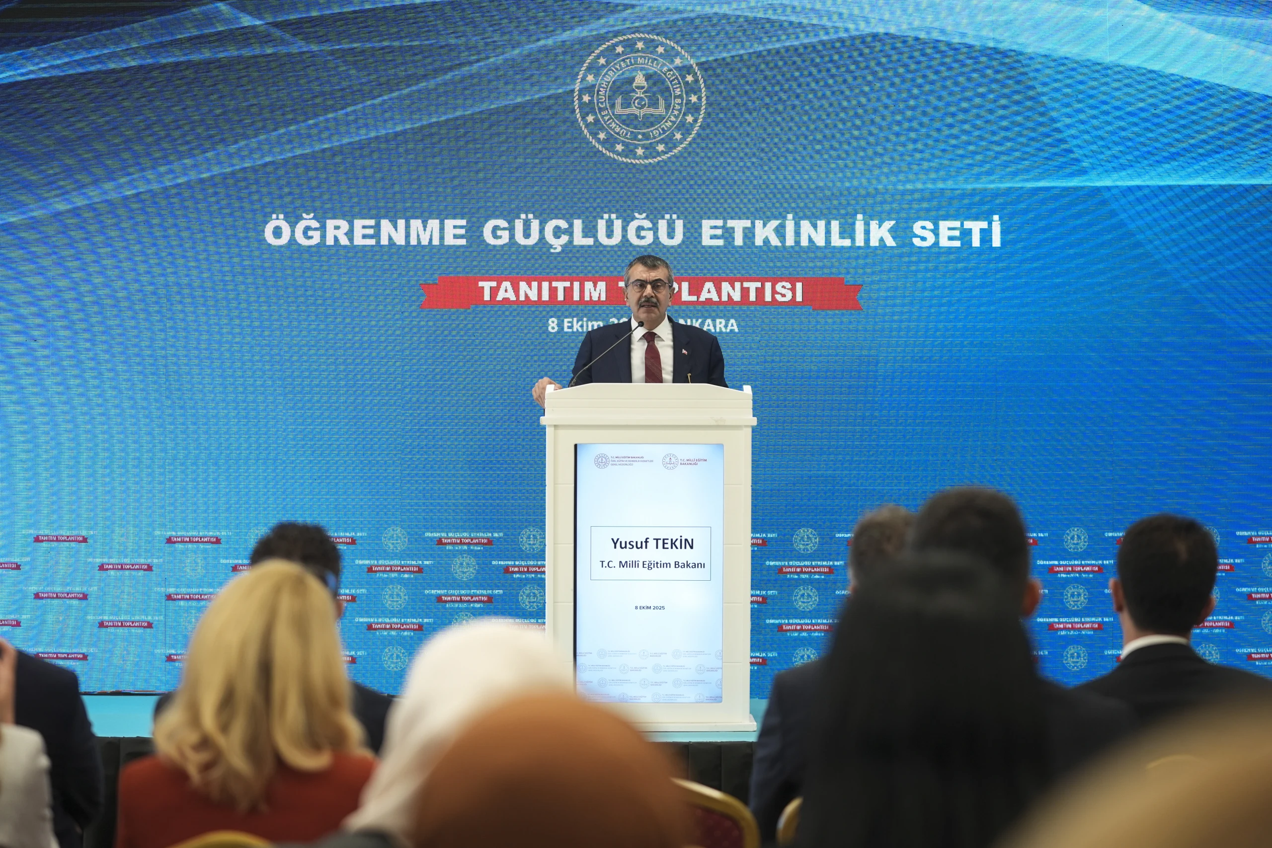 Milli Eğitim Bakanı Yusuf Tekin, öğrenme güçlüğü yaşayan öğrenciler için