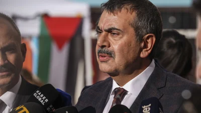 Bakan Yusuf Tekin, Ankara’da düzenlenen Gazze kermesinde insan haklarına duyarlı,