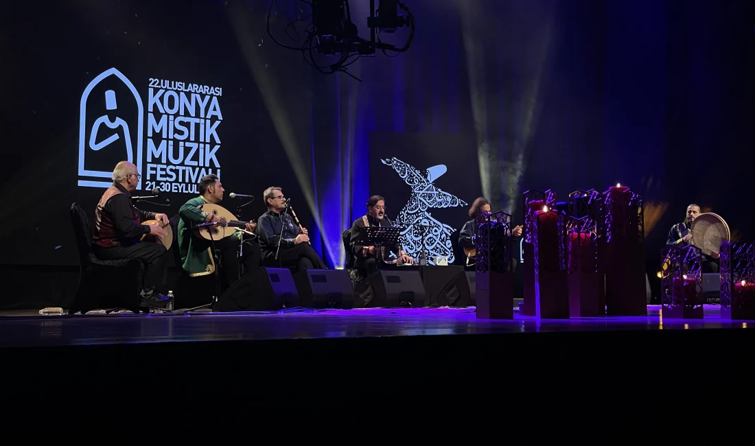 Konya’da bu yıl 22’ncisi düzenlenen Mistik Müzik Festivali, unutulmaz konserlerle