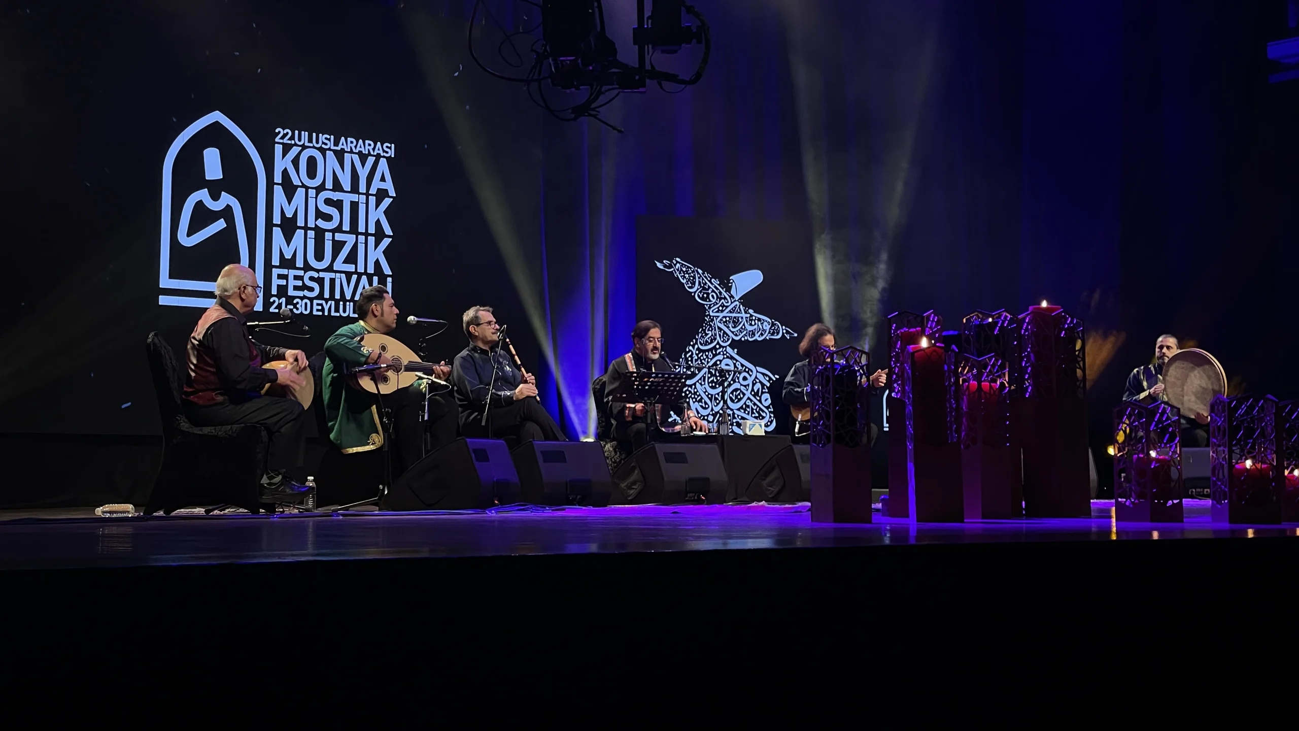 Konya’da bu yıl 22’ncisi düzenlenen Mistik Müzik Festivali, unutulmaz konserlerle