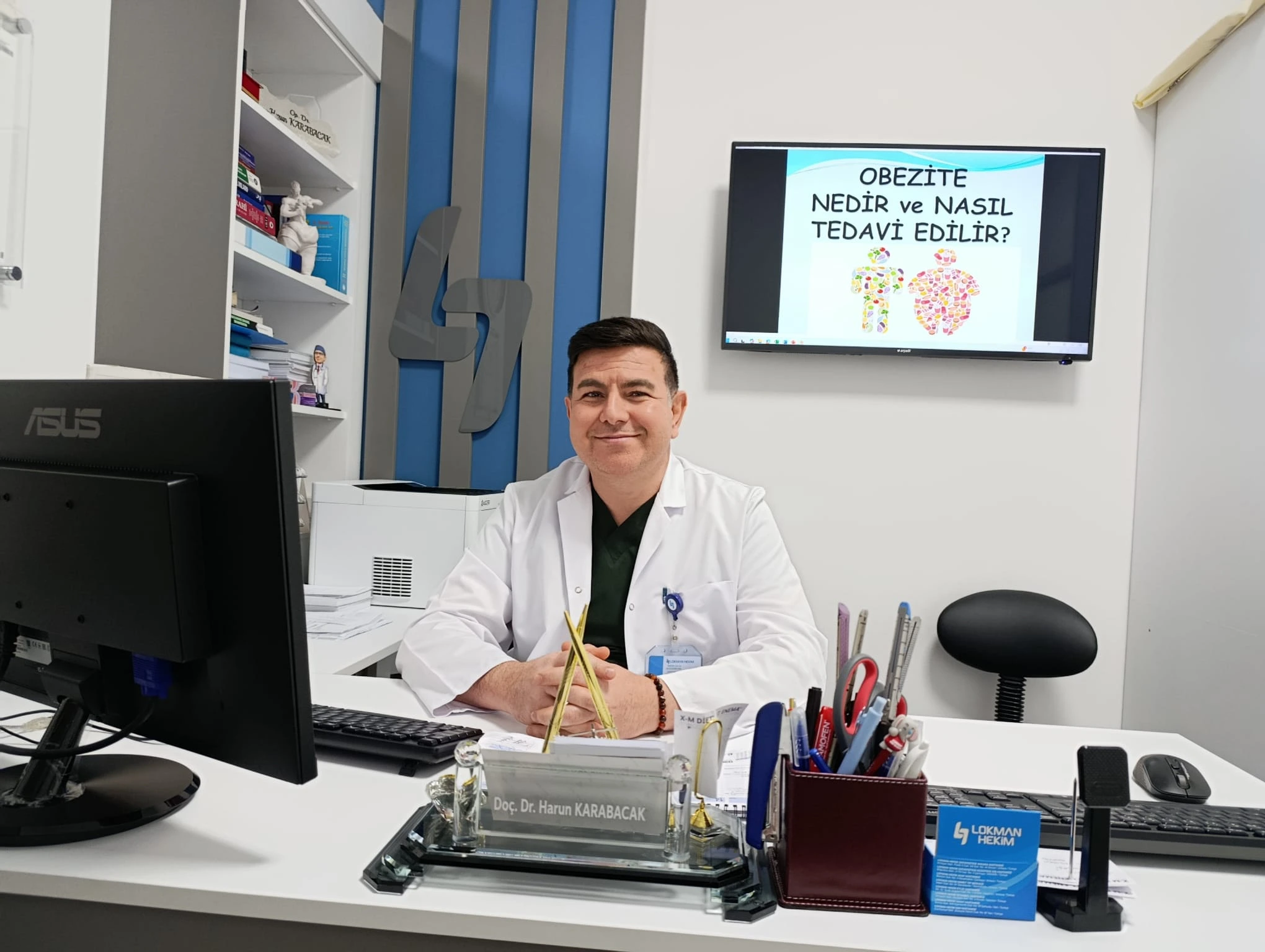 Doç. Dr. Harun Karabacak, obezite hastalarında erken cerrahi müdahalenin başarı