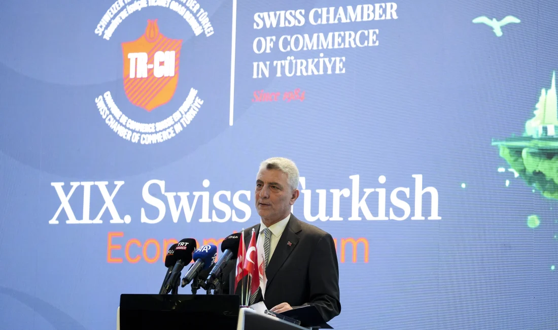 Ticaret Bakanı Bolat ve İsviçreli yetkililerin katıldığı forumda, sürdürülebilirlik ve