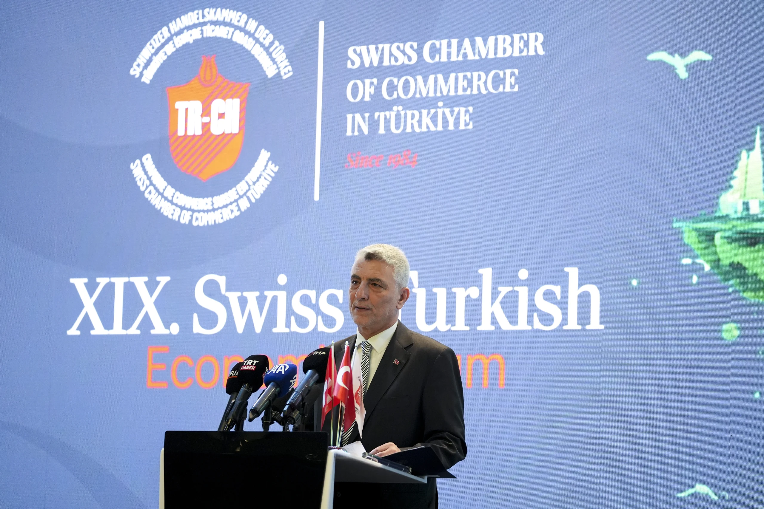 Ticaret Bakanı Bolat ve İsviçreli yetkililerin katıldığı forumda, sürdürülebilirlik ve