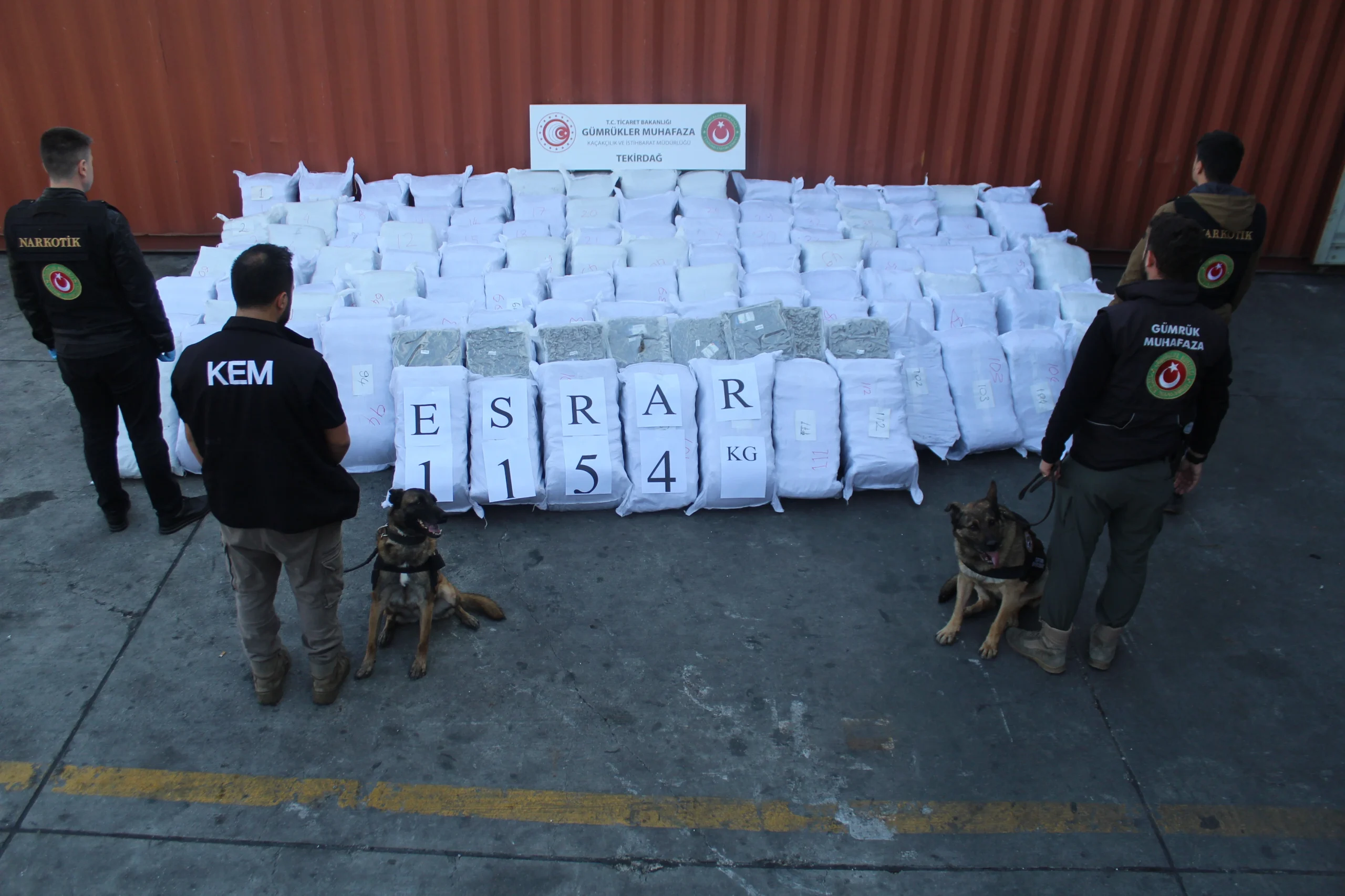 Ticaret Bakanlığı ekiplerinin Tekirdağ ve Edirne'de düzenlediği operasyonlarda 1,3 ton