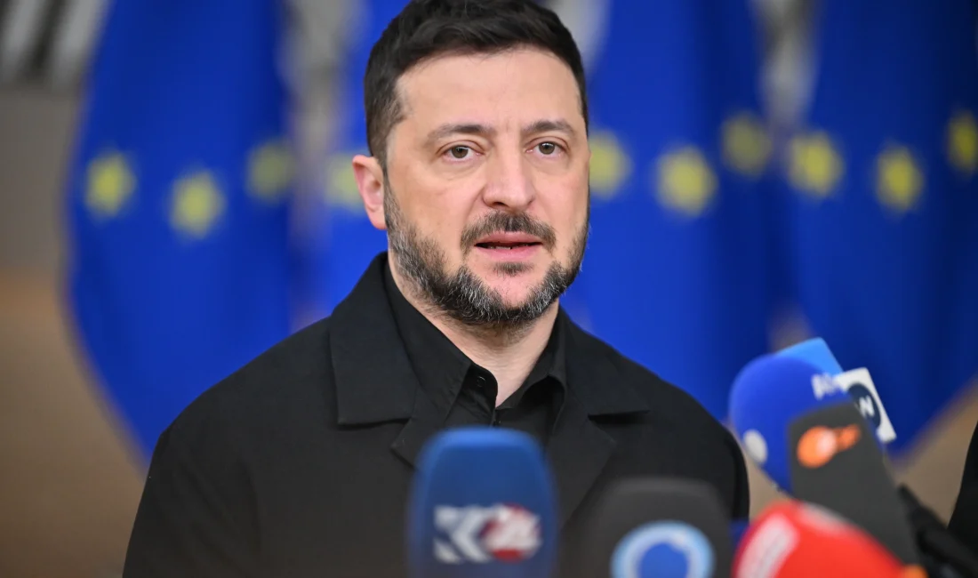 Ukrayna Devlet Başkanı Zelenskiy, Brüksel’deki AB zirvesinde, Rus varlıklarının savaş