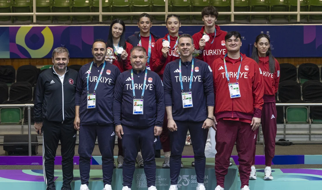 Riyad’da devam eden 6. İslami Dayanışma Oyunları’nda milli sporcular 3’ü