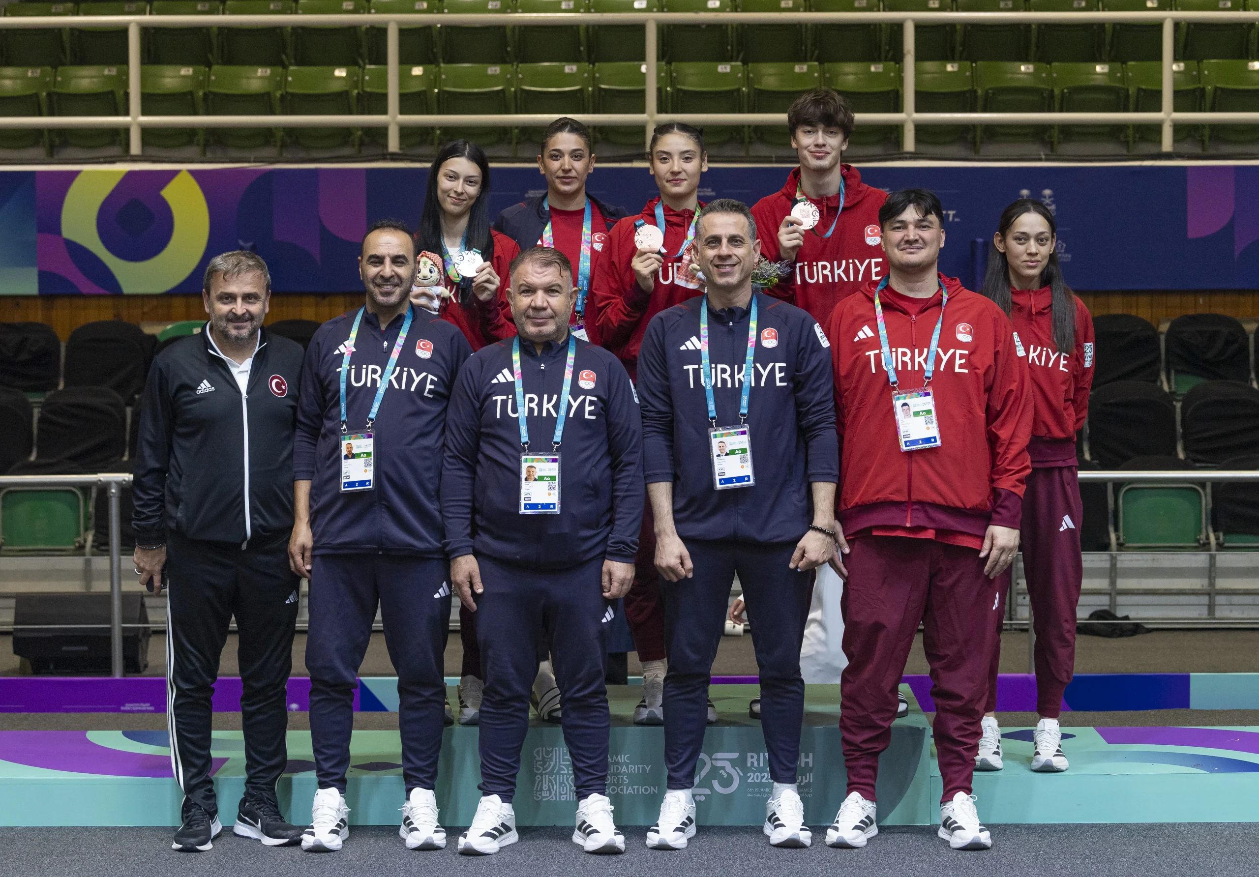 Riyad’da devam eden 6. İslami Dayanışma Oyunları’nda milli sporcular 3’ü