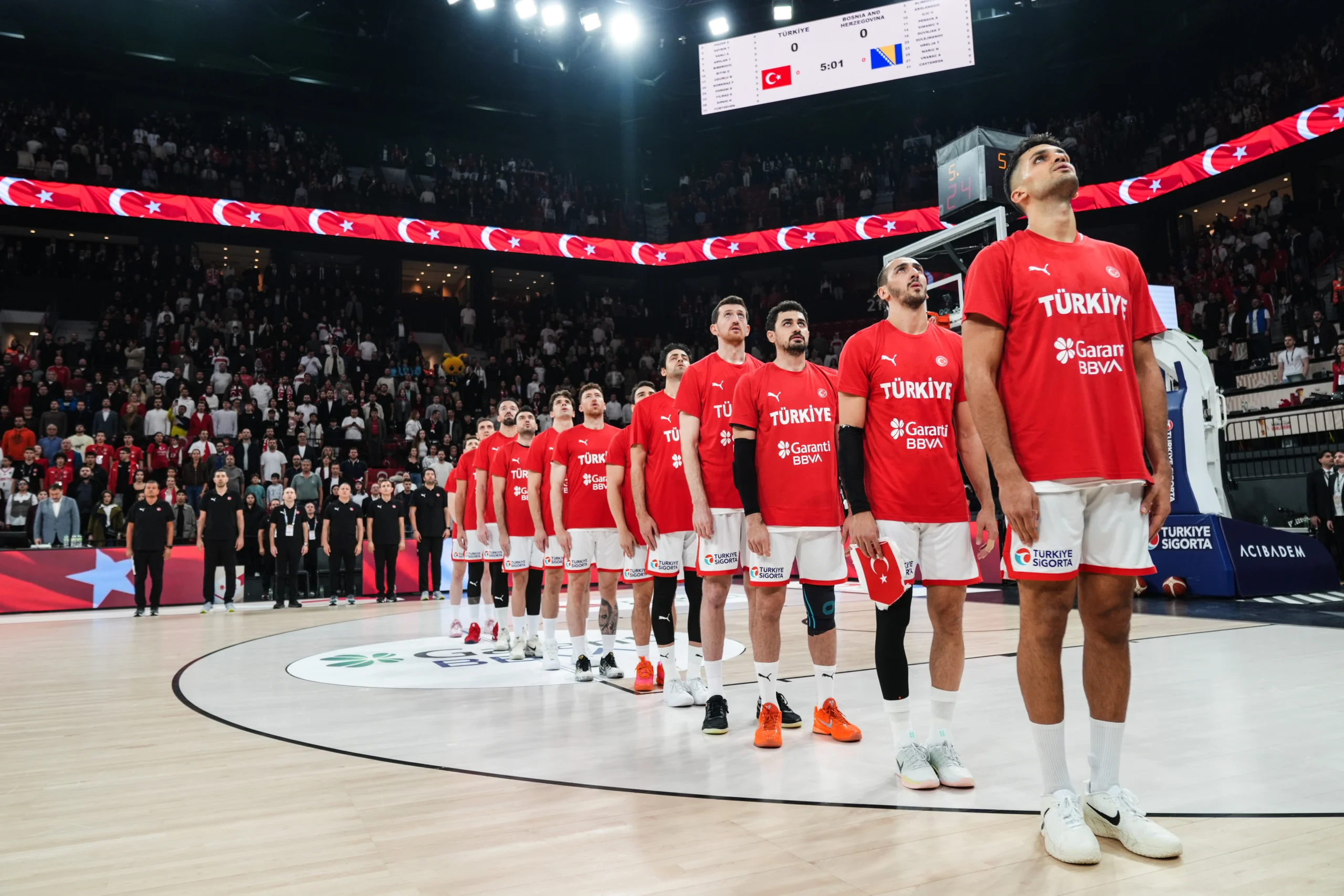 Ay-yıldızlılar, FIBA 2027 Dünya Kupası Avrupa Elemeleri C Grubu'ndaki ikinci