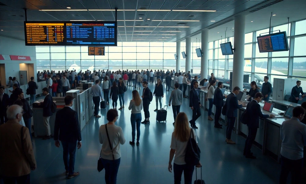 ABD'de hükümetin yeniden açılmasına rağmen uçuş iptalleri yüzde 6'ya yükseldi;