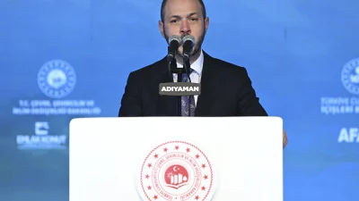 Adıyaman’da 350 bininci konutun teslim töreninde konuşan TOKİ Başkanı Sungur