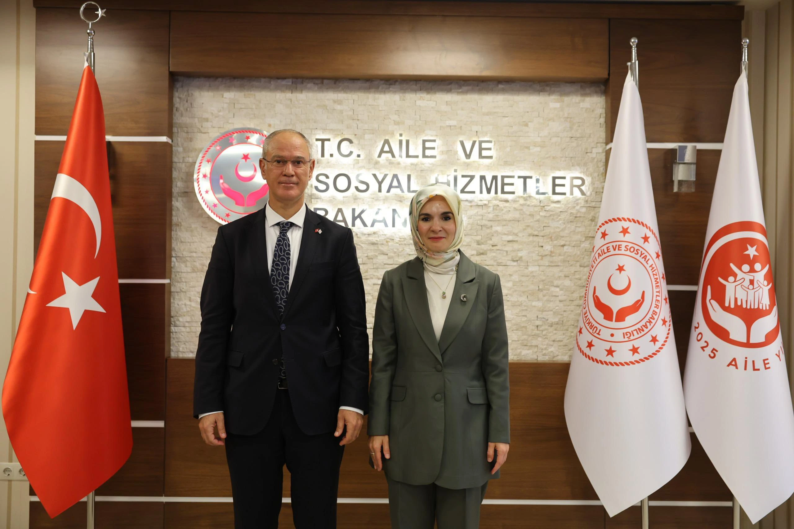 Aile ve Sosyal Hizmetler Bakanı Göktaş, KKTC Çalışma ve Sosyal