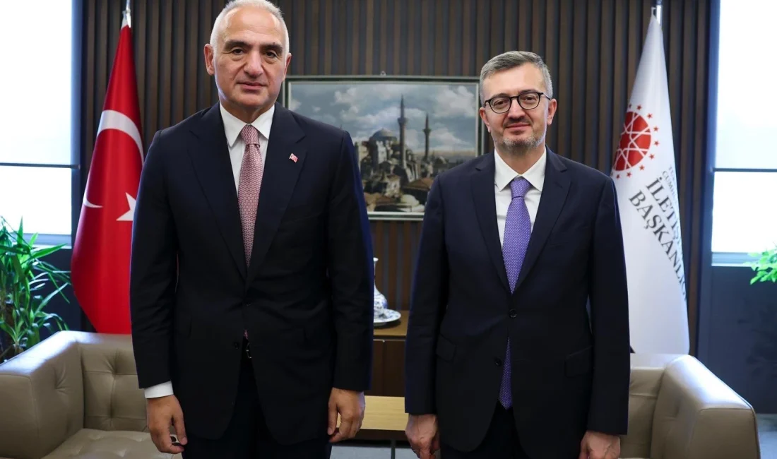 Kültür ve Turizm Bakanı Mehmet Nuri Ersoy, Cumhurbaşkanlığı İletişim Başkanı