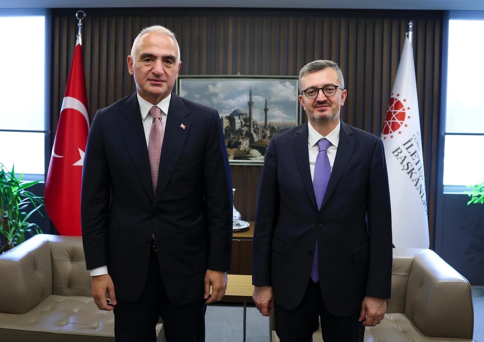 Kültür ve Turizm Bakanı Mehmet Nuri Ersoy, Cumhurbaşkanlığı İletişim Başkanı