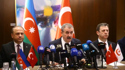 BBP Genel Başkanı Mustafa Destici, Azerbaycan temasları sonrası yaptığı açıklamada