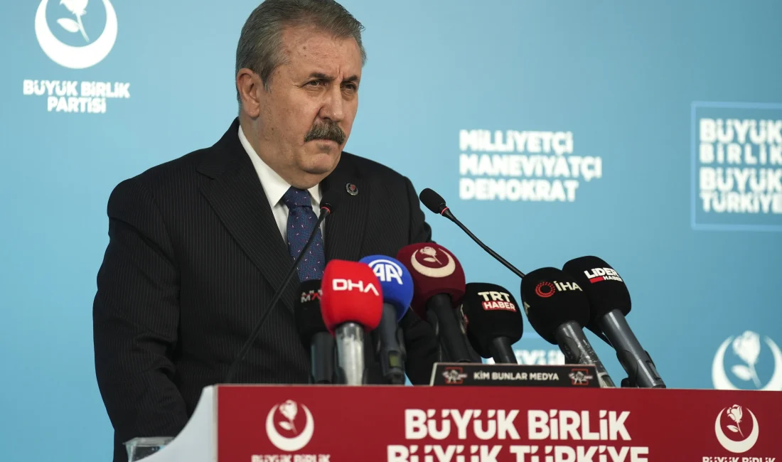 BBP Genel Başkanı Destici, C-130 tipi askeri uçağın düşmesi sonrası