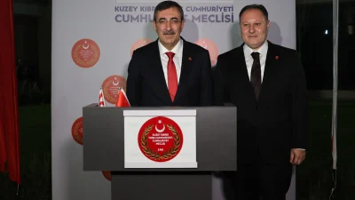 Cumhurbaşkanı Yardımcısı Cevdet Yılmaz, KKTC’nin kuruluşunun 42. yıl dönümünde Lefkoşa’daki