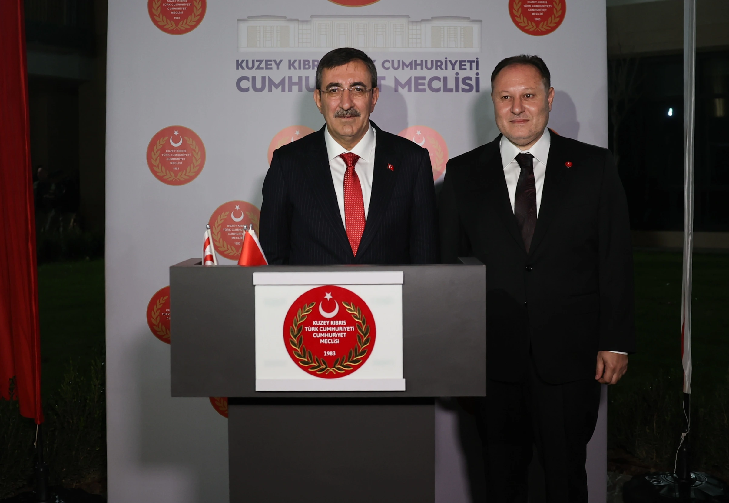 Cumhurbaşkanı Yardımcısı Cevdet Yılmaz, KKTC’nin kuruluşunun 42. yıl dönümünde Lefkoşa’daki