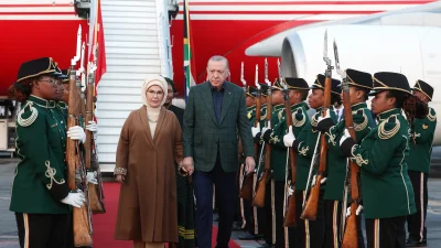 Cumhurbaşkanı Erdoğan, G20 Zirvesi’ne katılmak üzere beraberindeki heyetle Güney Afrika’nın