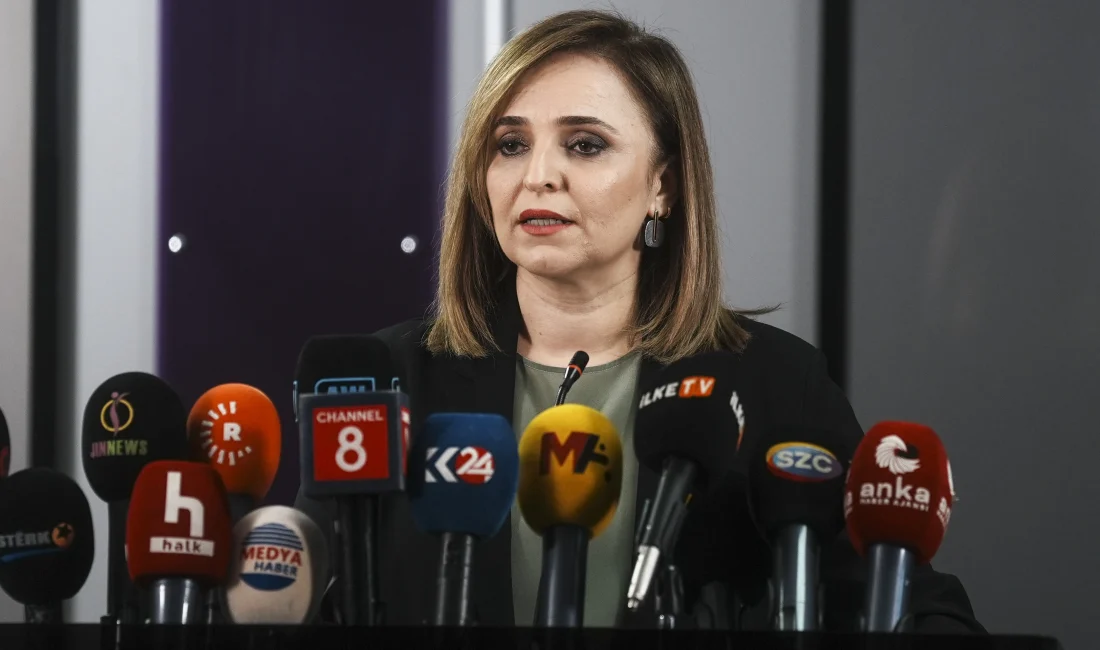 DEM Parti Sözcüsü Ayşegül Doğan, Gürcistan’da düşen askeri kargo uçağı