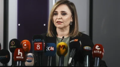 DEM Parti Sözcüsü Ayşegül Doğan, Gürcistan’da düşen askeri kargo uçağı