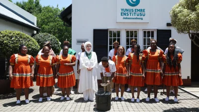 Cumhurbaşkanı Erdoğan’ın eşi Emine Erdoğan, Güney Afrika’da Yunus Emre Enstitüsünü