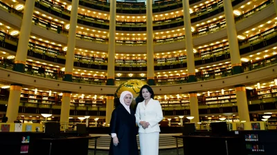 Emine Erdoğan ve Güney Kore Devlet Başkanı'nın eşi Kim Hea