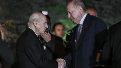 Cumhurbaşkanı Erdoğan, MHP lideri Devlet Bahçeli’yi evinde ziyaret etti. Görüşme