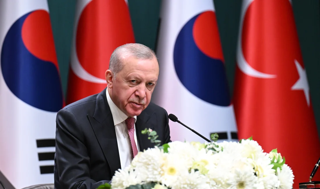 Cumhurbaşkanı Erdoğan, Güney Kore lideri Lee ile yaptığı görüşmenin ardından